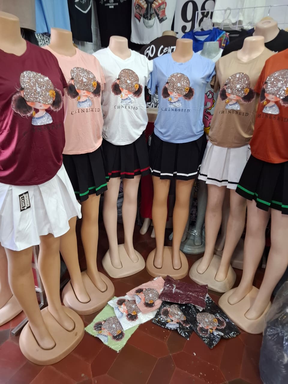 Blusa Niña brillos 