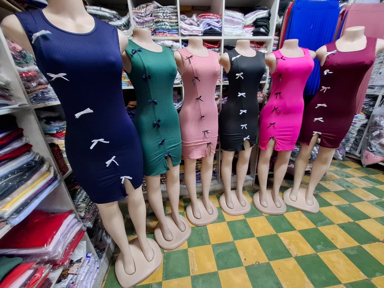 Vestido Moños 