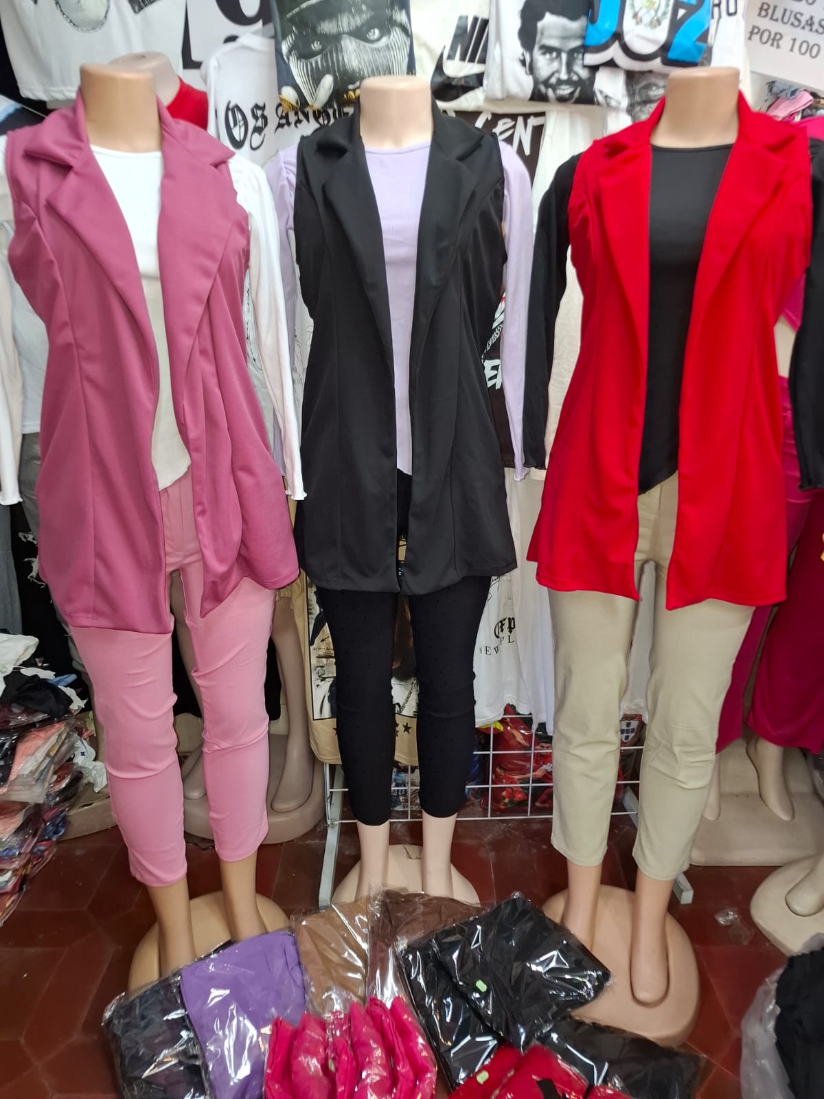 Chaleco blazer 