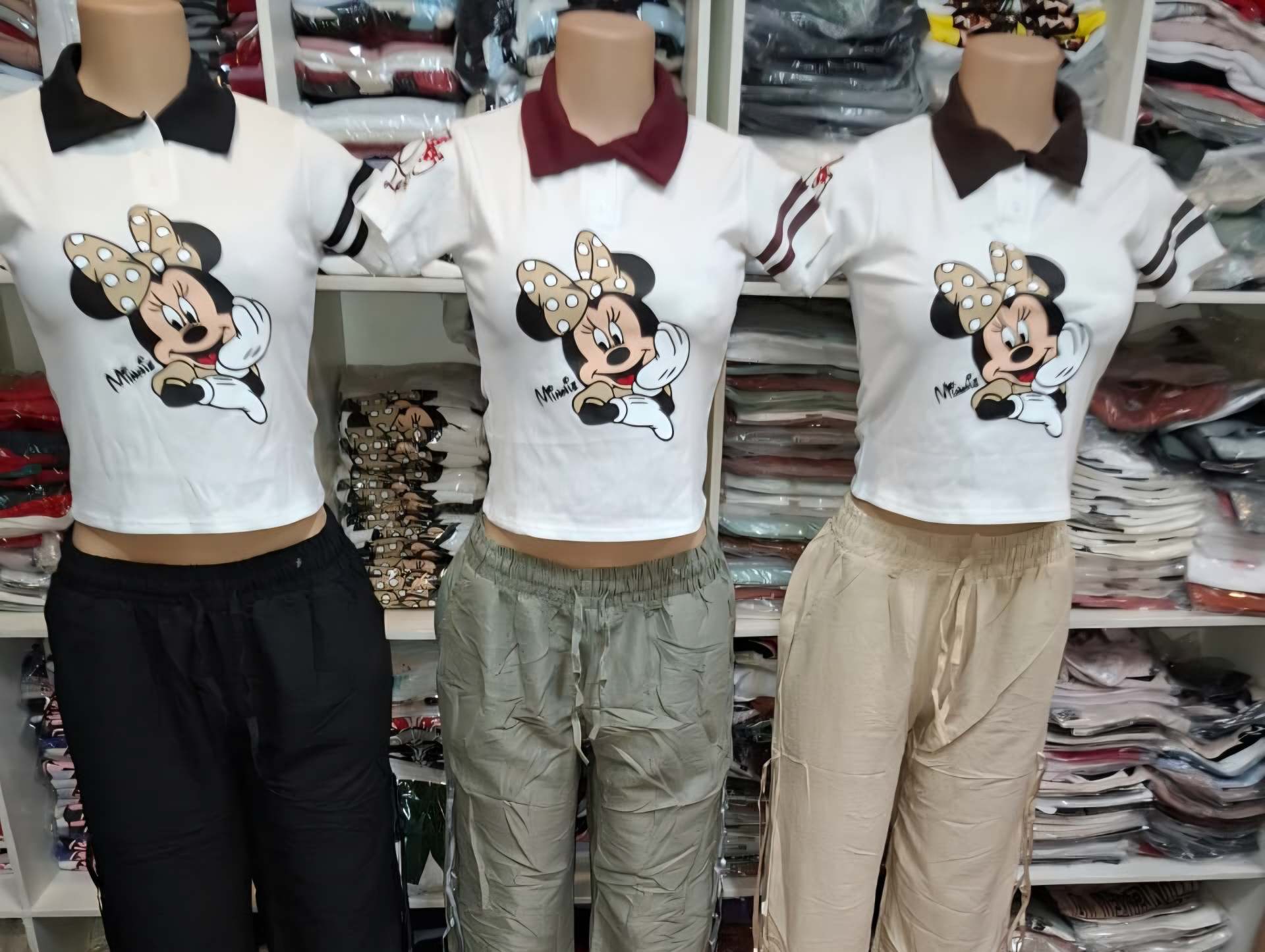 Blusa minie animal print 