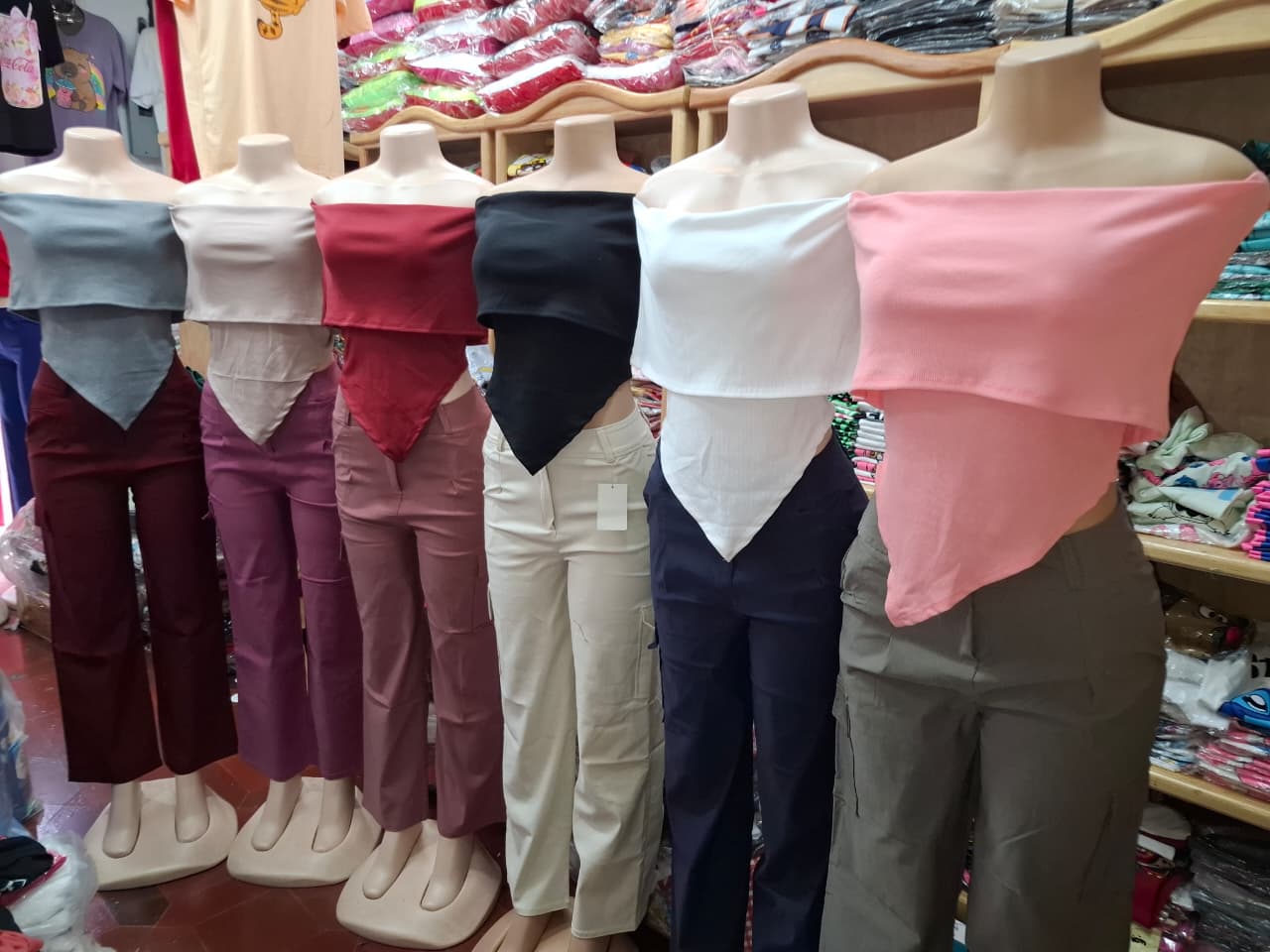 Blusa straple picó 
