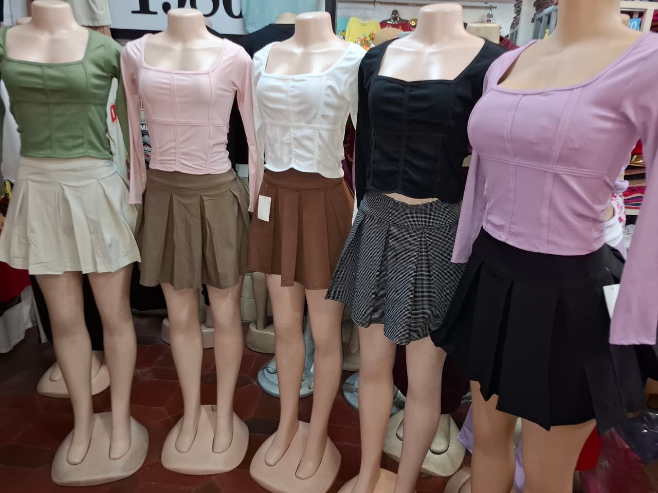 Blusa cuadrados 