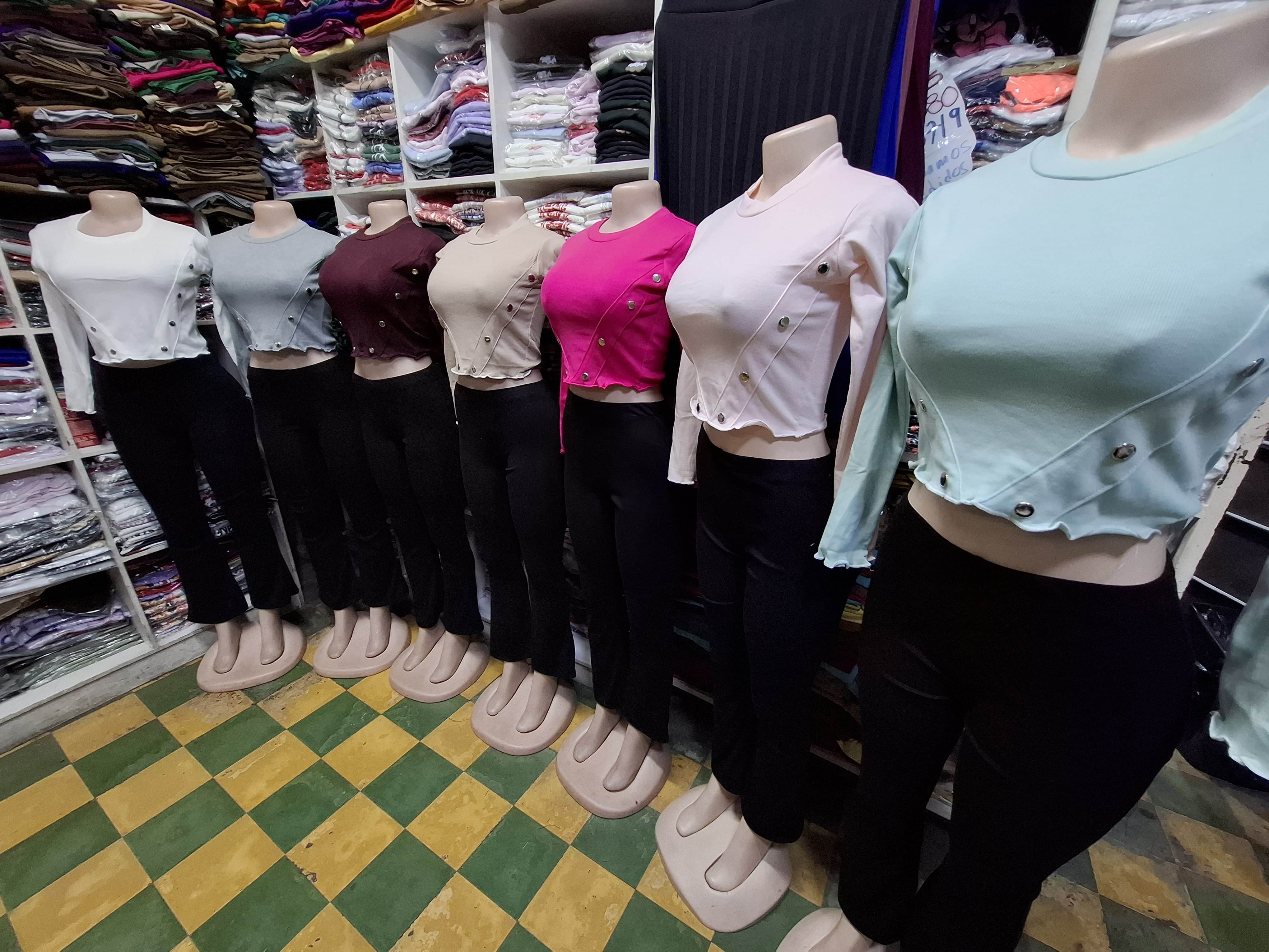 Blusa botones a los lados 