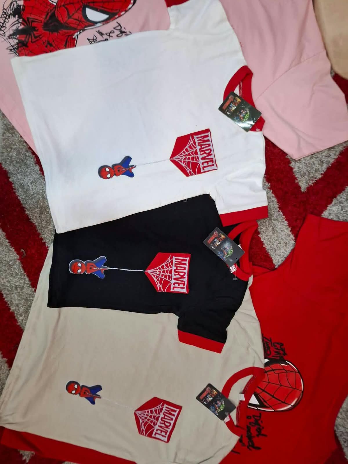 Over Spiderman niño  