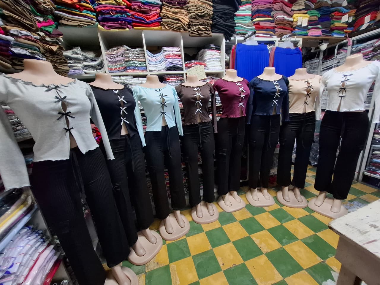 Blusa Moños con Abertura
