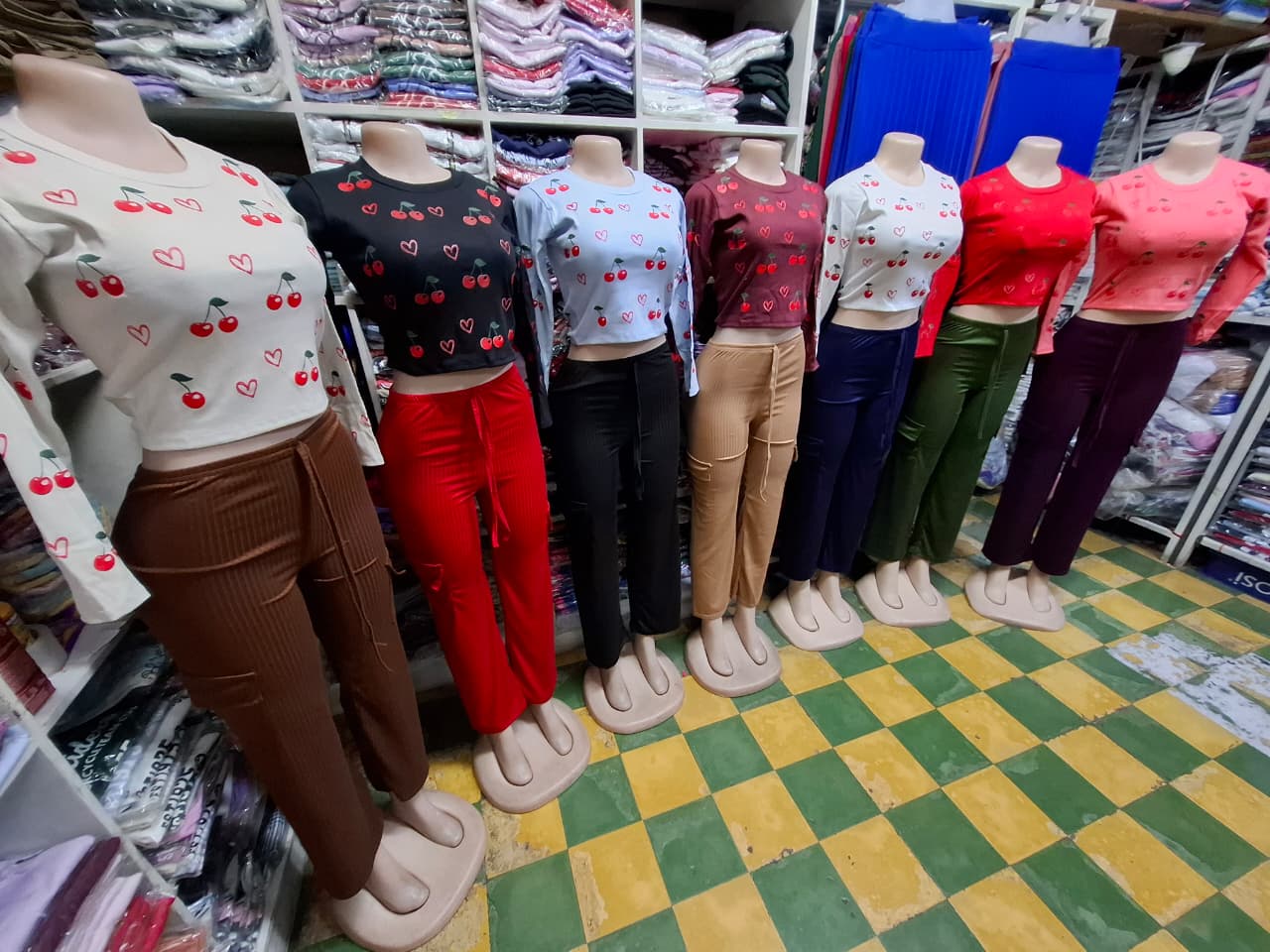 Blusa Manga Larga Cereza 